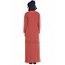 A-line inner abaya- Rust A-line inner abaya- Rust